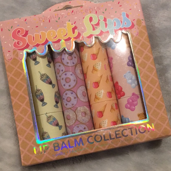 Sweet Lips Scented Lip Balm Collection of Four scents 3 g ea. NWT BeautyConcepts - Picture 13 of 13